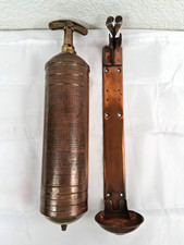 Estintore vintage in ottone