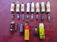 lotto 11 valvole per radio epoca tele vintage radio electronic old magnadyne