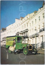 Vintage Postcard Bakery Van