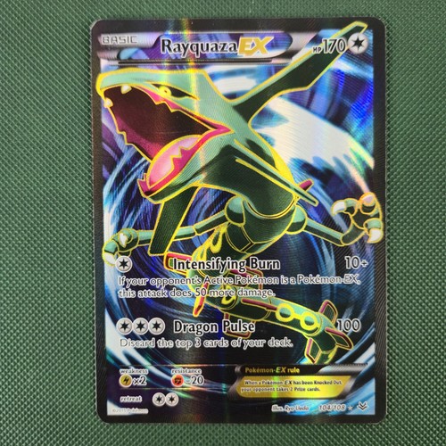 Carta pokemon rayquaza - pokemon, ex