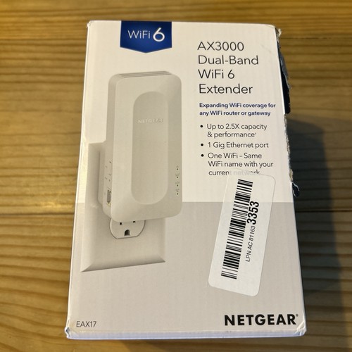 Netgear eax17 ax3000 range - netgear,