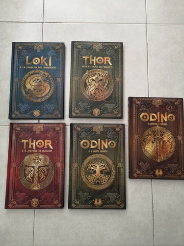 Set libri mitologia - set, nordica-