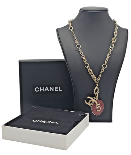 Collana chanel ciondolo - chanel, n°5