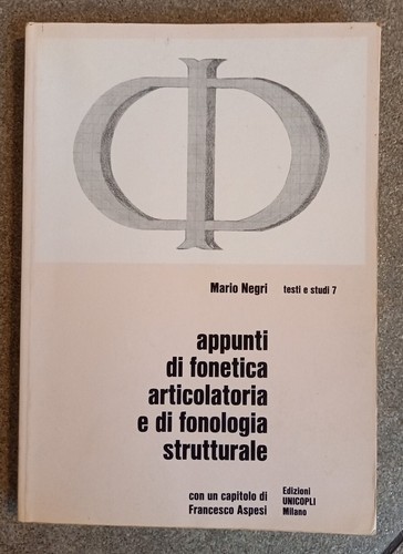 Appunti fonetica articolatoria - fonetica,