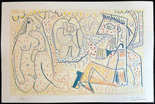 Pablo picasso litografia coa - pablo,