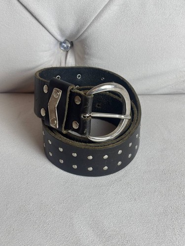 Cintura vintage pelle - vintage, nera