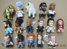 AMERICAN GODS TITANS VINILE FIGURE 3" JOB LOTTO DI 15 FIGURINE 