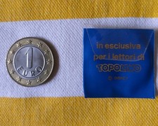 Il Mio Primo Euro - Gadget Topolino Con Custodia - Disney 1997