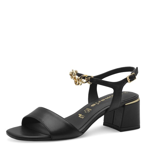 Sandali donna neri pelle - sandali,