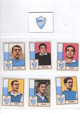 CALCIATORI NANNINA/PANINI 1960-61 - RIPRODUZIONE SET SPAL - EMBLEMA+FIGURINE