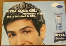 2759 CARTOLINA PUBBLICITARIA NIVEA ACQUA GEL