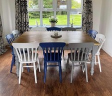 Tavolo, sedie e panca in pino