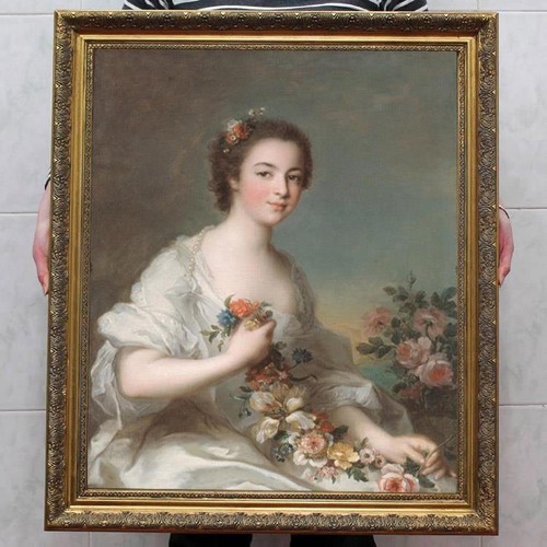 Antico dipinto olio