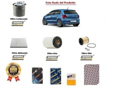 Kit Filtri Tagliando per VW Polo 5 V 6R1 1.2 TDi 55 Kw 75 Hp dal 06.2010