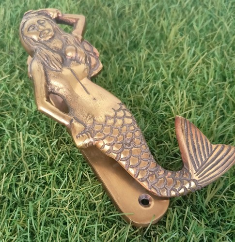 Battiporta ottone sirena - ottone,