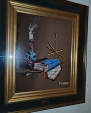 Olio Su Tela Dardari Prof Alfano 