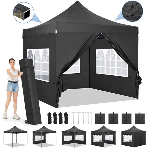 Gazebo pieghevole 3x3 - pieghevole,