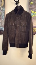 Dacute Suede Jacket Marrone