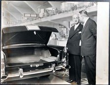 Foto vintage Alfa Romeo 2000 Salone Auto 1957 Ft 35322 - Stampa 21x27 cm