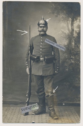 Ritratto soldato fucile