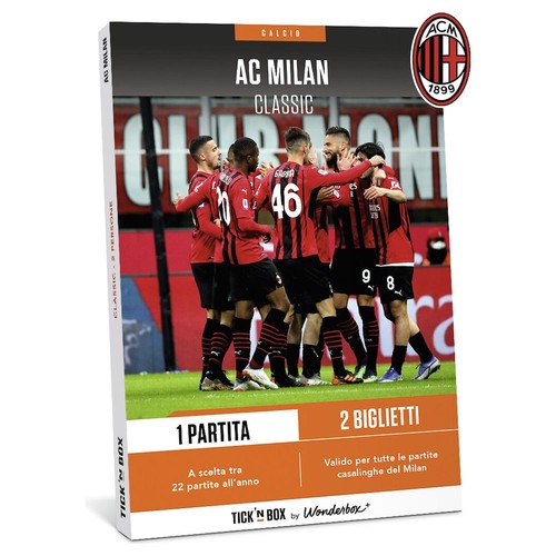 Cofanetto regalo milan - cofanetto,