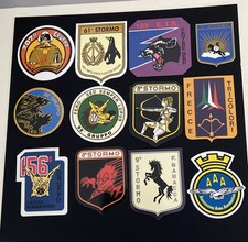 Lotto 12  Adesivi Gruppi Arma Aereonautica Aviazione