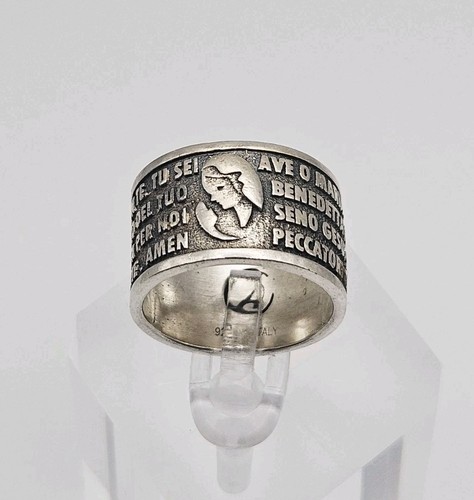 Anello preghiera italiana - anello, ave