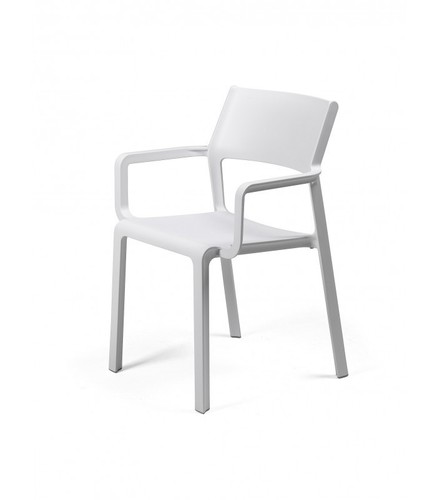 Trill armchair bianco sedia - trill, bianco,