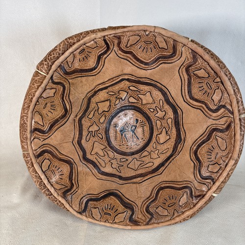 Handmade leather fabric - leather, /
