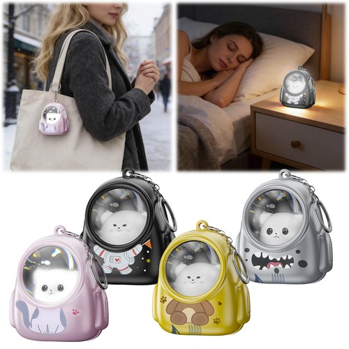 Portachiavi mini torcia gatto