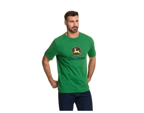 Shirt uomo john - deere, verde