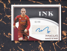 Panini Immaculate Collection 2022/23 - Roma - Daniele de Rossi 61/99 - AUTO