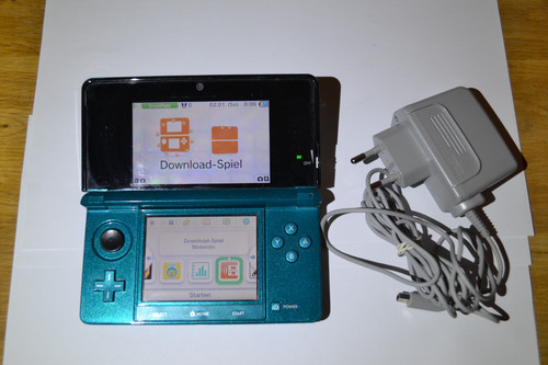 Nintendo 3ds aqua blue - nintendo,