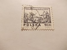 Briefmarke: Serie Alle Welt: 1,50 Zk, Polska