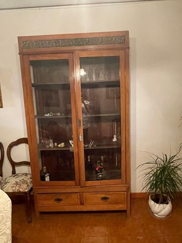 Credenza vetrina antica - credenza,