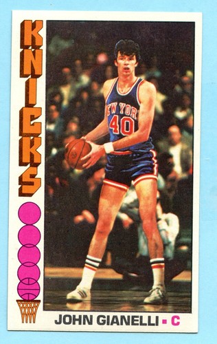 Carta topps nba 1976 1977 - topps,