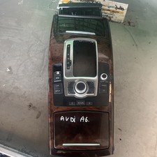 100833- Console Centrale + Pulsanti Autoradio Audi A6 C6 Dal 2005 al 2011 Cod 4F