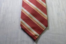 BARBA NAPOLI SETA SILK TIE CRAVATTA NECKTIE MADE ITALY CLASSIC SEVEN FOLD