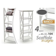 SCAFFALE MOBILE A 4 RIPIANI