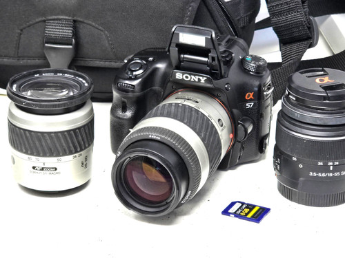 Sony a55 fotocamera - sony,