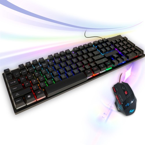 Tastiera mouse gaming set - tastiera,