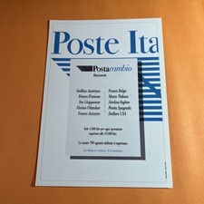 Poste italiane posta cambio - italiane,