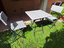 Set in rattan per 2 persone