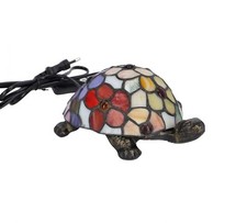 Lampada abatjour tiffany vetro - lampada,