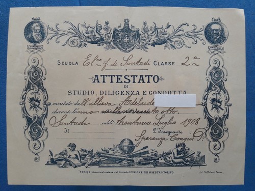 Attestato studio diligenza - attestato,