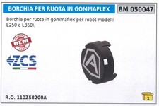 Borchia per ruota in gommaflex