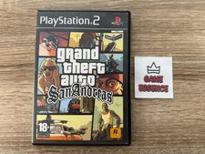 Grand Theft Auto San Andreas PS2 Complet Sauf Carte PAL FR Sony PlayStation GTA
