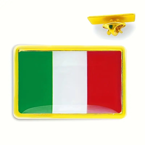 Spilla pin italia - italia, in