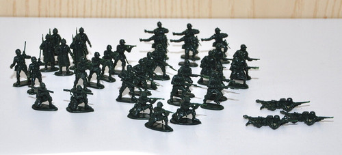 Lotto soldatini militari ii - militari, ww