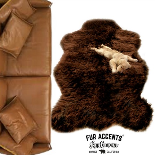 tappeto pelle orso